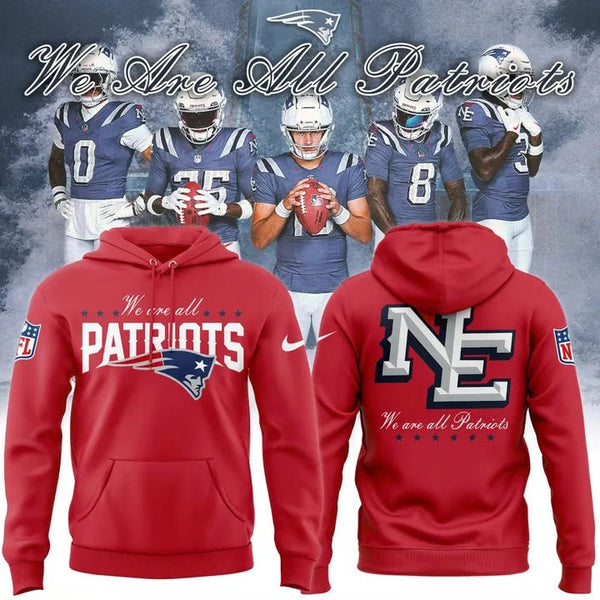 New England Patriots 2025 Rivalries Nor'Easter Storm Blue Hoodie - WF52