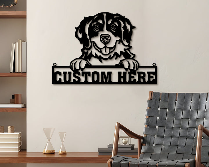 Personalized Metal Sign, Metal Sign, Custom Sign, Dog Monogram, Dog Sign, Dog Mom Gift, Dog Gift, Dog House Decor, Gift for dog