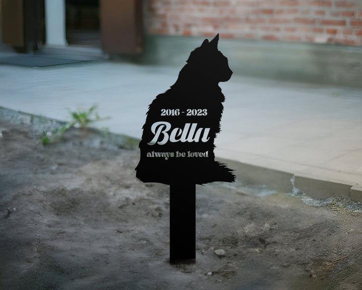 Personalized Cat Memorial Stake, Sympathy Sign, Pet Grave Marker, Remembrance Stake,Labrador Retriever Sign, Metal Stake, Labrador Retriev