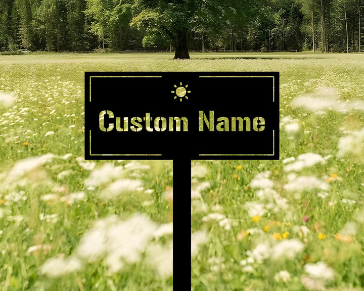 Custom Herbs and plants markers, vegetable plant labels, garden stakes, custom metal sign, custom garden sign, set 5 plant markers