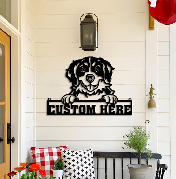 Personalized Metal Sign, Metal Sign, Custom Sign, Dog Monogram, Dog Sign, Dog Mom Gift, Dog Gift, Dog House Decor, Gift for dog