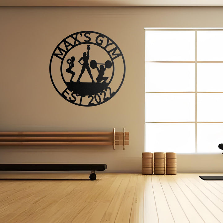 Custom Home Gym Sign Crossfit Sign Workout Room Sign Fitness Sign Home Gym Wall Art Custom Gym Sign Home Gym Decor, Father's Day Gift.