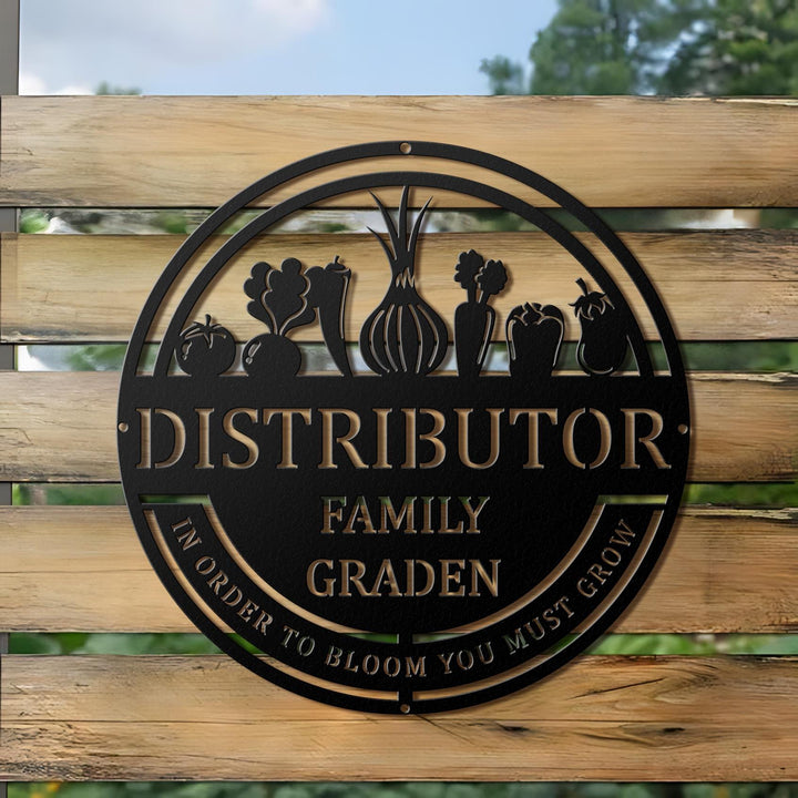 Custom Vegetables Garden Stake, Personalized Metal Garden Sign With Stake, Custom Garden Sign, Gift for Gardener, Garden Decor