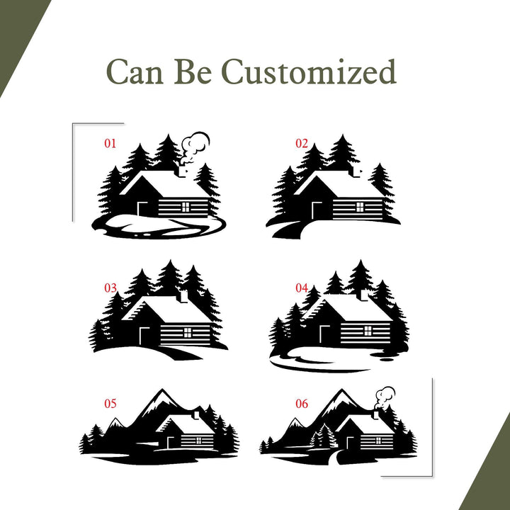 Custom Welcome To Our Cabin Sign | Personalized Lodge Signs | Cabin Sign | Personalized Sign | Lodge Decor | Father's Day Gift | Family Gift