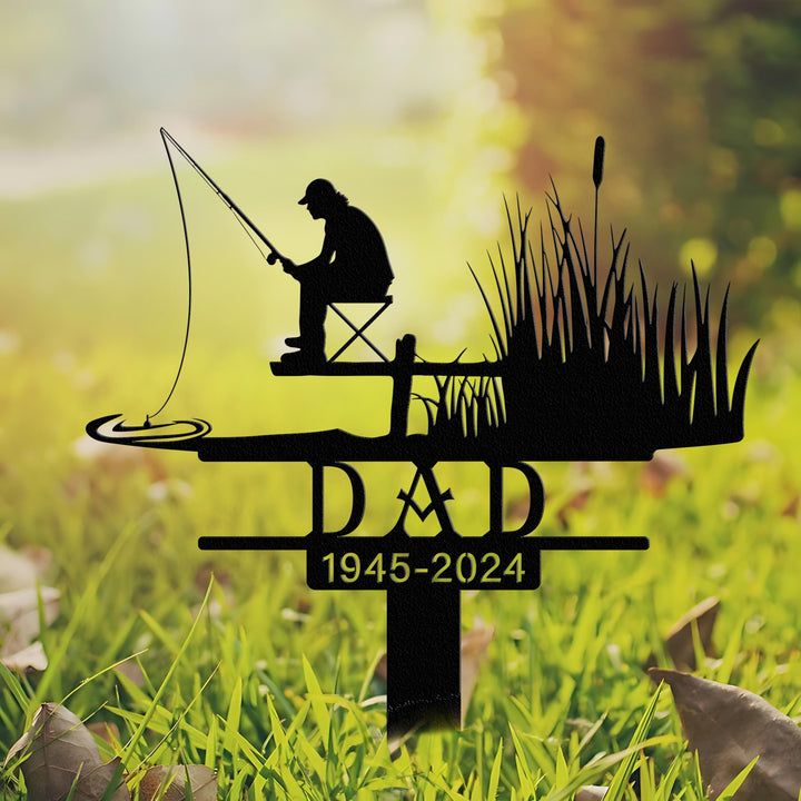 Custom Garden Metal Sign With Stakes, Personalized Garden Name Sign, Garden Flower Sign, Metal Yard Art, Outdoor Decor, Mothers Day Gift