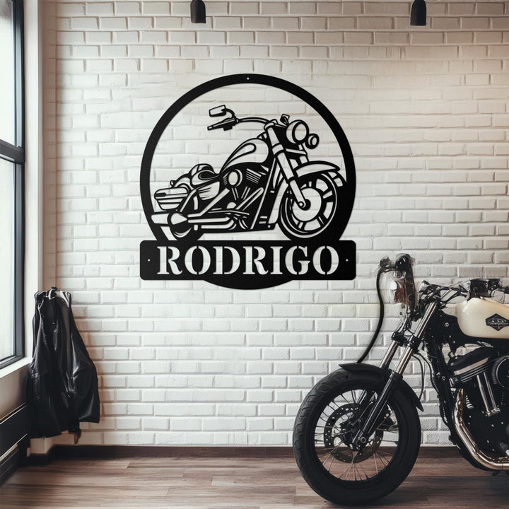 Custom Motorcycle LED Sign Harley Davidson Metal Wall Art Motorcycle Metal Wall Art, Motorcycle Wall Art, Man cave Decor Father's Day Gift