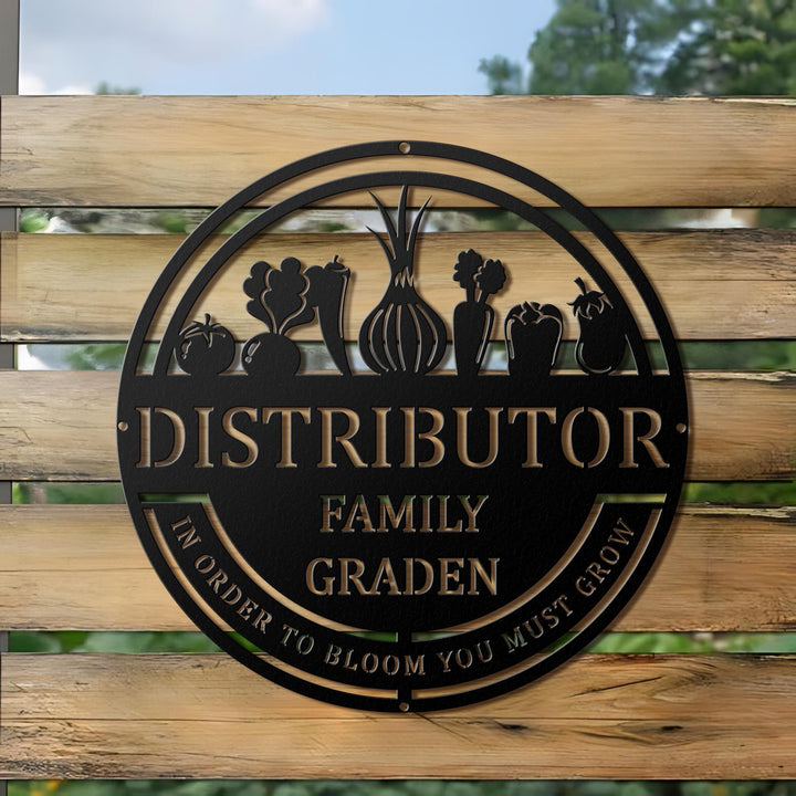 Custom Vegetables Garden Stake, Personalized Metal Garden Sign With Stake, Custom Garden Sign, Gardener Gift, Garden Decor, Mothers Day Gift