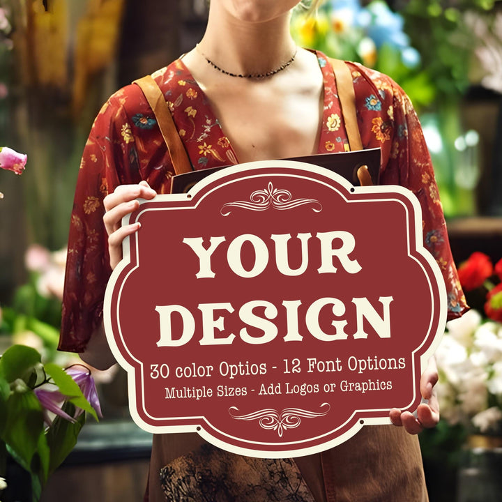 Custom Your Metal Sign, Personalized Decorative Outdoor Metal Signs, Customized Driveway Signs, Weatherproof Metal Wall Art Signs.