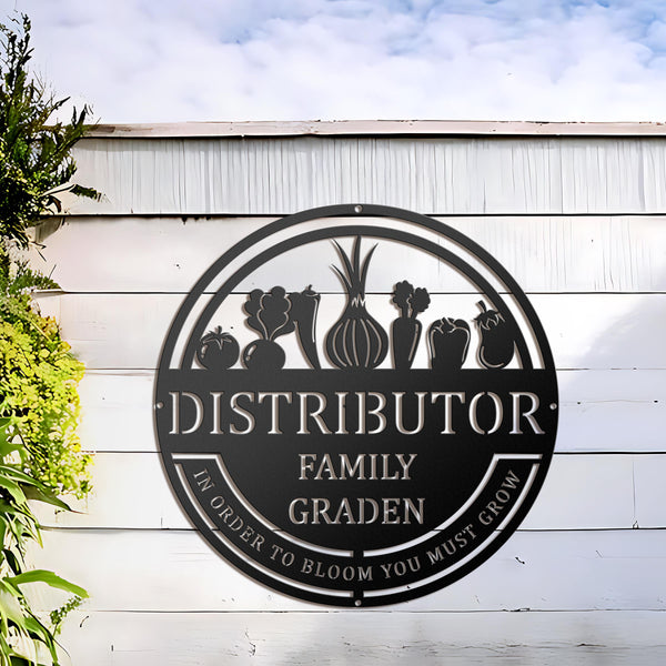 Custom Vegetables Garden Stake, Personalized Metal Garden Sign With Stake, Custom Garden Sign, Gardener Gift, Garden Decor, Mothers Day Gift