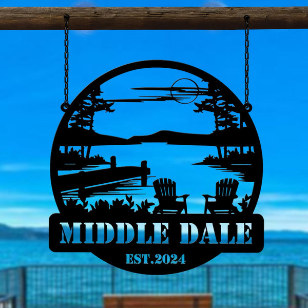 Metal Outdoor Sign, Custom Campfire Sign, Camper Decor, Personalized Camping Gifts Fire Pit Sign Outdoor Decor Cabin Sign, Campsite Sign