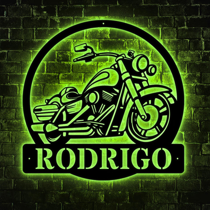Custom Motorcycle Sign, Motorcycle Metal Wall Art, Motorcycle Wall Art, Gift For Man, Fathers Day Gift, Biker Sign,Motorcycle Metal Wall Art