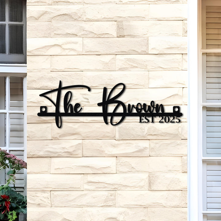 Custom Metal Sign, Name Metal Sign, Family Name Sign, Metal Custom Wall Sign, Custom Wall Decor, Personalized Metal Wall Art Sign