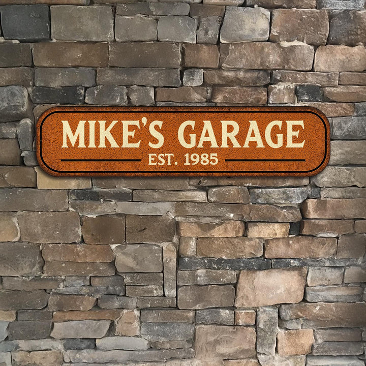 Railway Station Custom Sign, Rusty Personalized Sign, Create Your own Metal Sign with your Text / Name, Suitable for indoor and outdoor