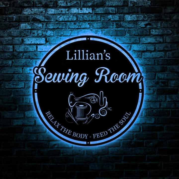 Custom Craft Room Metal Sign, Creative Room Sign, Personalized Craft Sign, Rustic Home Craft Room Sign, Mothers day gifts, Sewing Craft Room