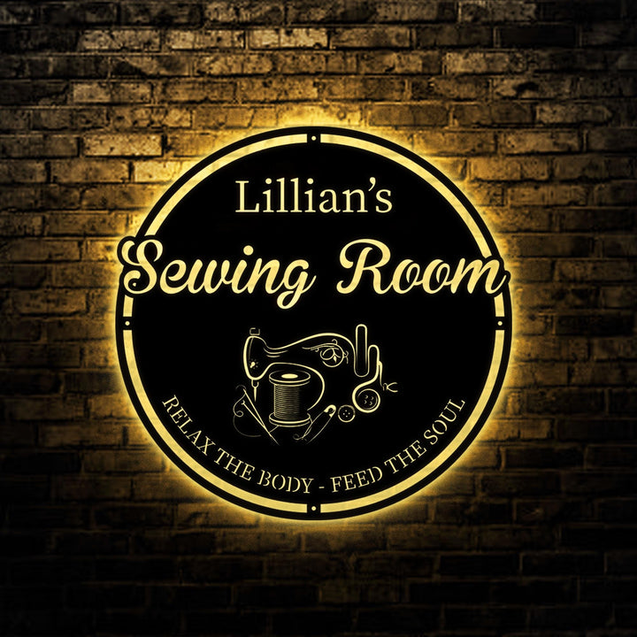 Custom Craft Room Metal Sign, Creative Room Sign, Personalized Craft Sign, Rustic Home Craft Room Sign, Mothers day gifts, Sewing Craft Room