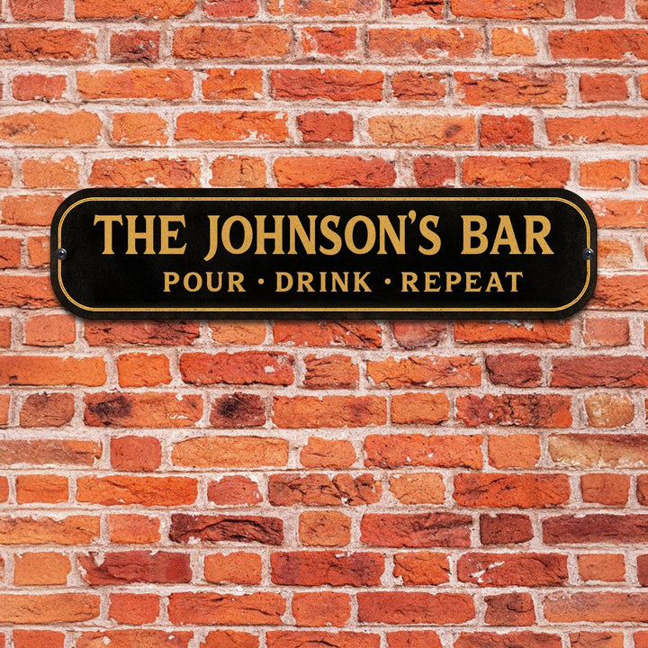 Railway Station Custom Sign, Rusty Personalized Sign, Create Your own Metal Sign with your Text / Name, Suitable for indoor and outdoor