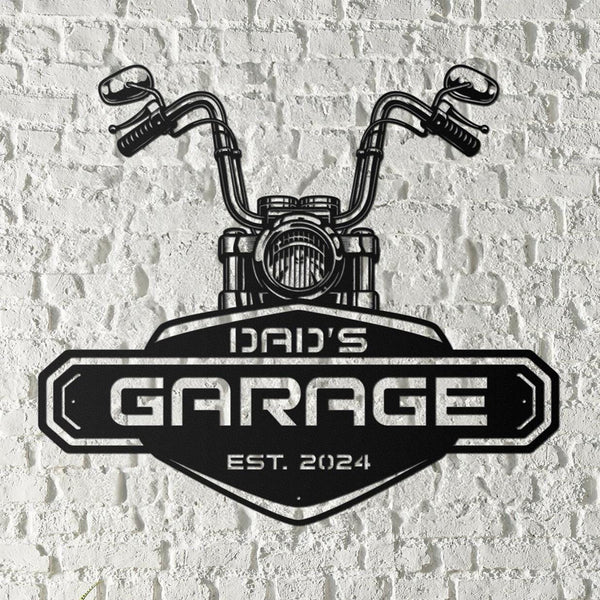 Personalized Motorcycle Racing Metal sign, Custom Biker Name Sign, Motorcycle Sign, Birthday Gift, Dad Gift, Gift for Biker, Father's Day