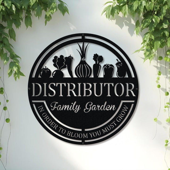 Custom Vegetable Garden Sign, Metal Vegetable Stand Signs, Garden Metal Sign, Gift For Mom Grandma, Gardeners Gift, Garden Decoration