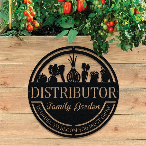 Custom Vegetable Garden Sign, Metal Vegetable Stand Signs, Garden Metal Sign, Gift For Mom Grandma, Gardeners Gift, Garden Decoration