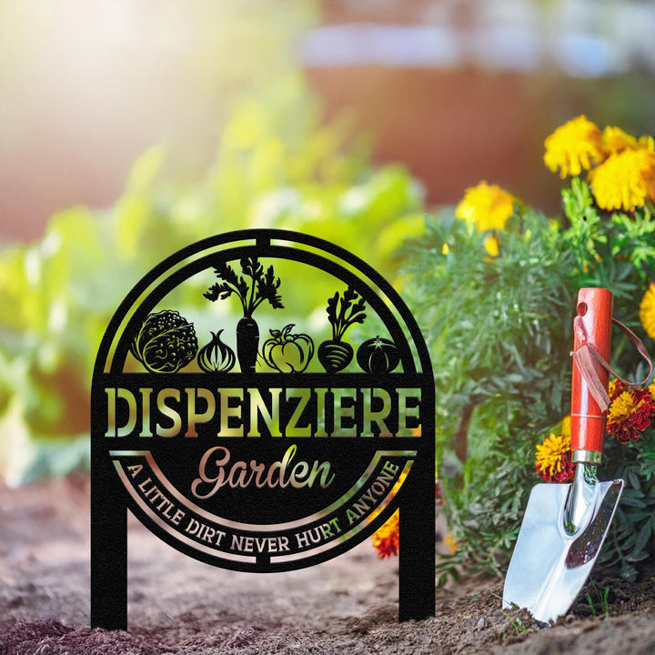 Custom Vegetable Garden Sign, Metal Vegetable Stand Signs, Custom Metal Garden Sign, Custom Metal Sign for Garden Decoration, Gardeners Gift