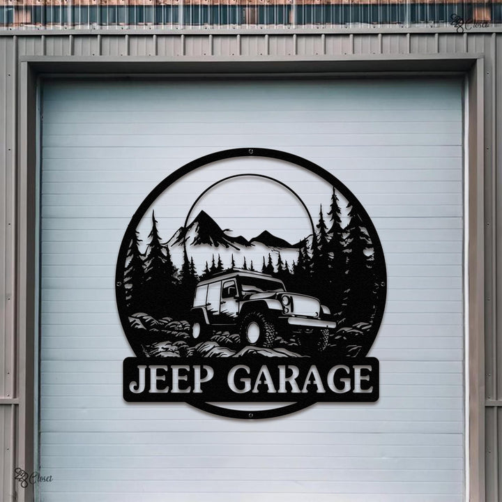 Custom Garage Metal Sign,Car Sign,Work Shop Decor,Garage Decor,Garage Sign,Man Cave,Mechanic Gifts,Car Name Sign,Gift for Dad, Father's Day