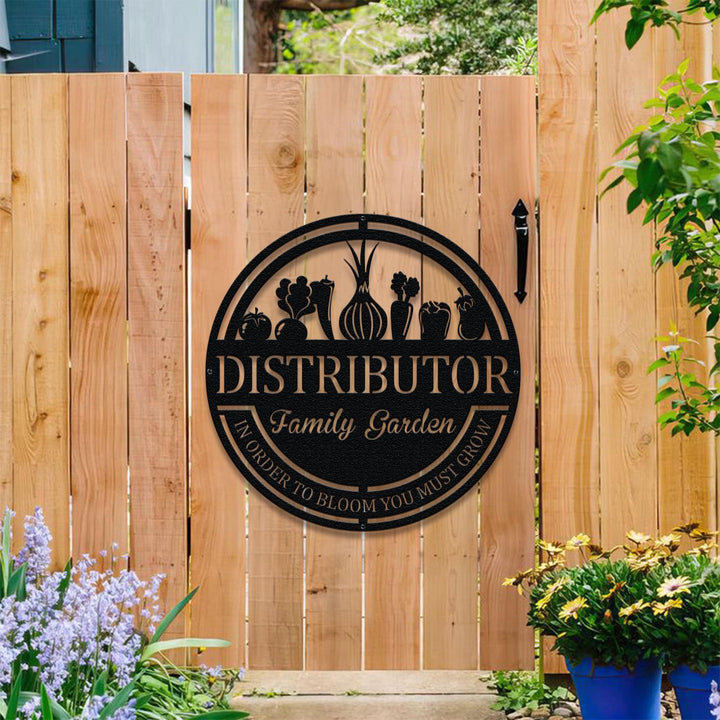 Custom Vegetable Garden Sign, Metal Vegetable Stand Signs, Garden Metal Sign, Gift For Mom Grandma, Gardeners Gift, Garden Decoration