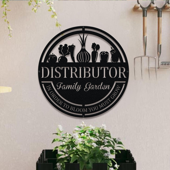 Custom Vegetable Garden Sign, Metal Vegetable Stand Signs, Garden Metal Sign, Gift For Mom Grandma, Gardeners Gift, Garden Decoration