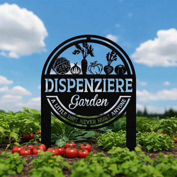Custom Vegetable Garden Sign, Metal Vegetable Stand Signs, Custom Metal Garden Sign, Custom Metal Sign for Garden Decoration, Gardeners Gift
