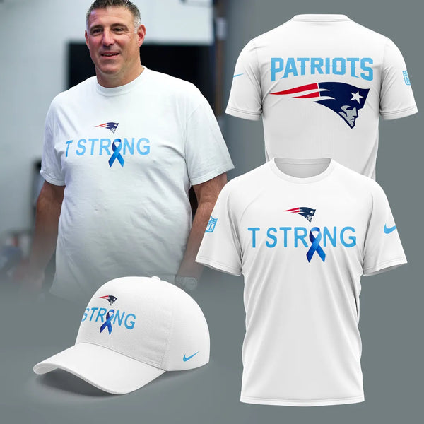 New England Patriots "T STRONG" T-Shirt - KG76