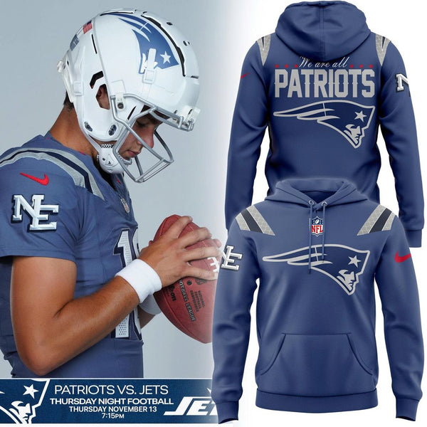 New England Patriots 2025 NFL Rivalries Nor'Easter Hoodie - EI21