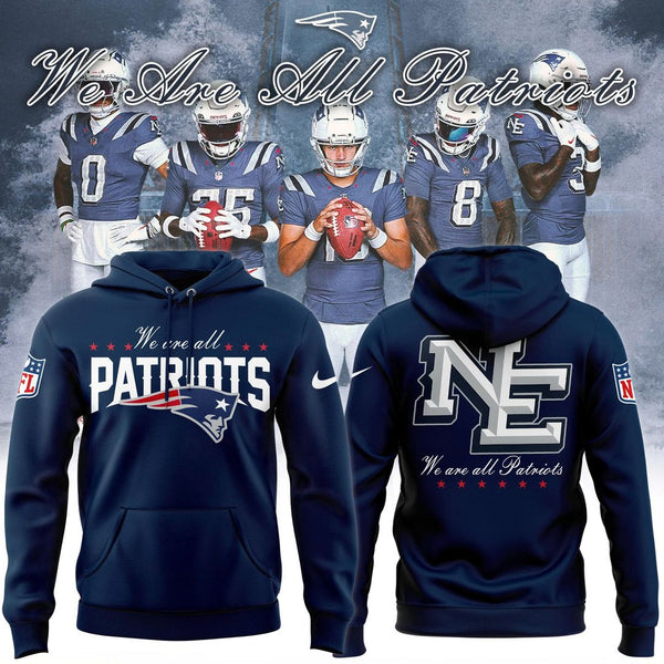 New England Patriots 2025 NFL Rivalries Nor'Easter Combo Hoodie - AD25