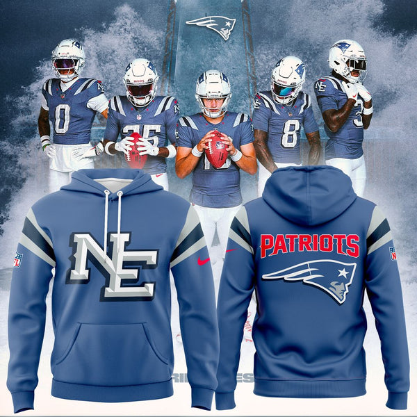 New England Patriots 2025 NFL Rivalries Nor'Easter Hoodie - QG14