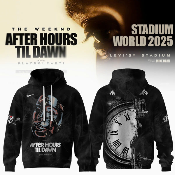 Milwaukee Brewers x After Hours Til Dawn 2025 The Weeknd Hoodie