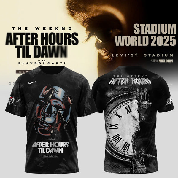 Milwaukee Brewers x After Hours Til Dawn 2025 The Weeknd Shirt