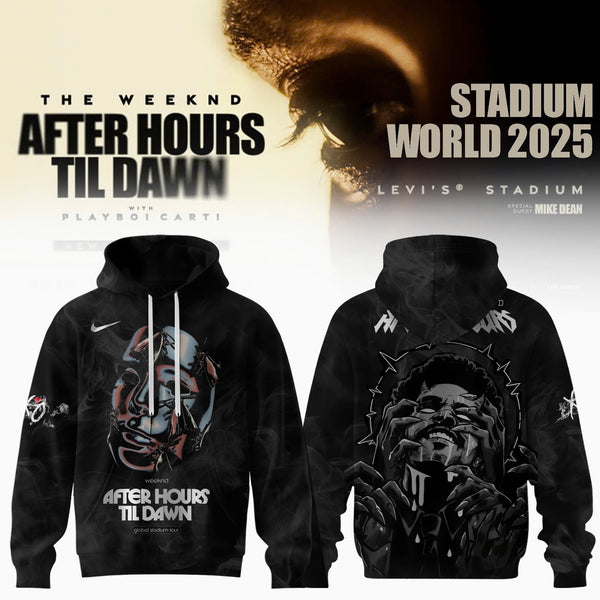 Milwaukee Brewers x After Hours Til Dawn 2025 The Weeknd Hoodie