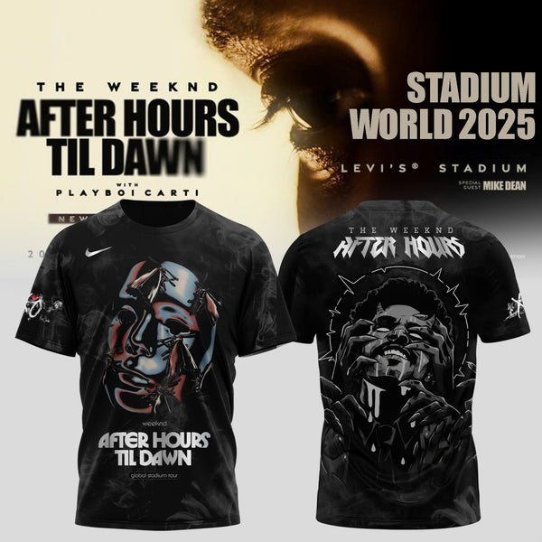 Milwaukee Brewers x After Hours Til Dawn 2025 The Weeknd Shirt