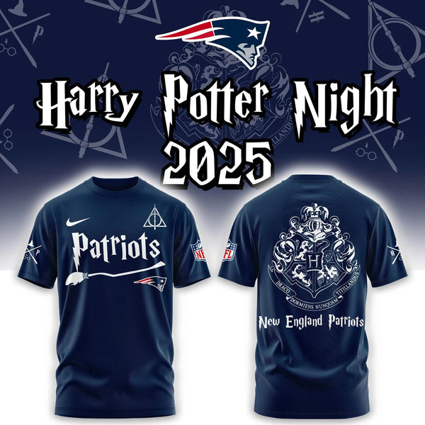 New England Patriots Harry Potter 2025 Combo Tshirt - SI95