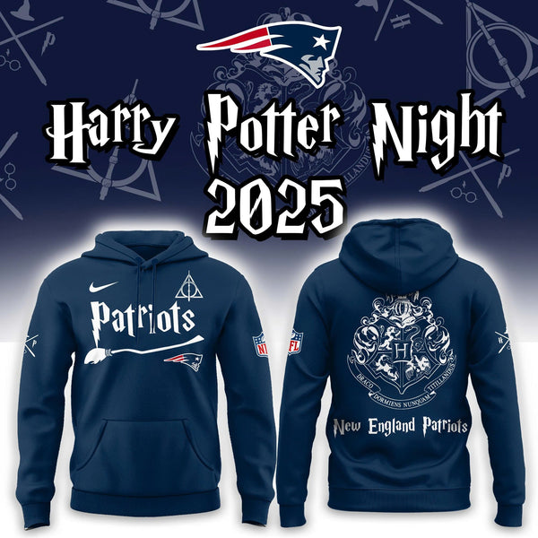 New England Patriots Harry Potter 2025 Combo Hoodie - NE31