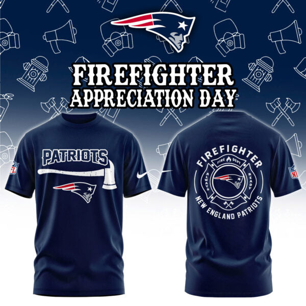 New England Patriots Firefighter Application Limited Combo Shirt - TP99
