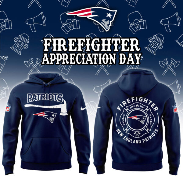 New England Patriots Firefighter Application Limited Combo Hoodie - JQ46