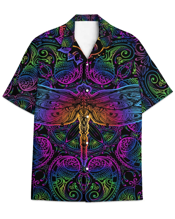 Awesome Dragonfly Special Pattern Hawaii Hawaiian Shirt | HW3477