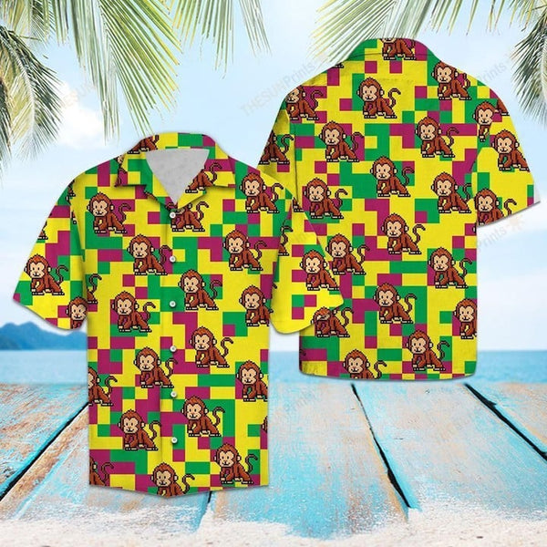 Lovely Monkey Hawaiian Shirt | HW3407