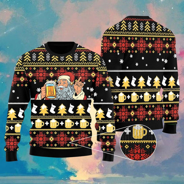 Beer Christmas Ugly Christmas Sweater | Adult | US2712