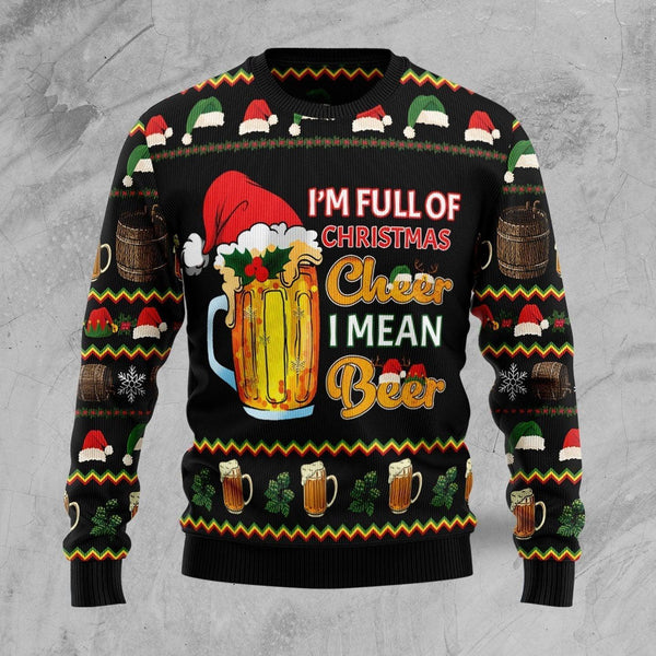 Christmas Cheer Beer Ugly Christmas Sweater | Adult | US2707