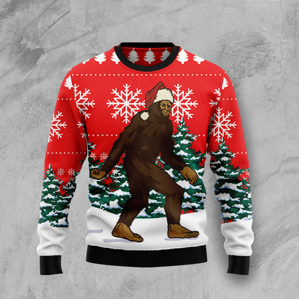 Christmas Bigfoot Ugly Christmas Sweater | Adult | US2774