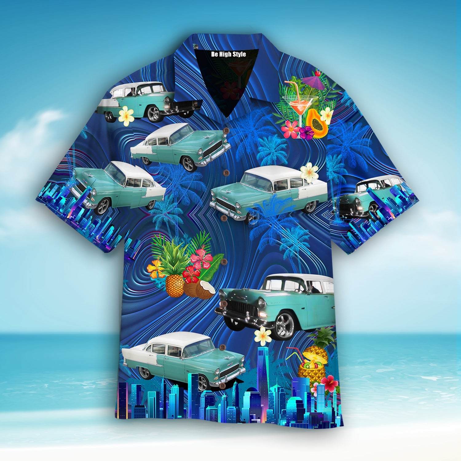 car design aloha shirt - シャツ