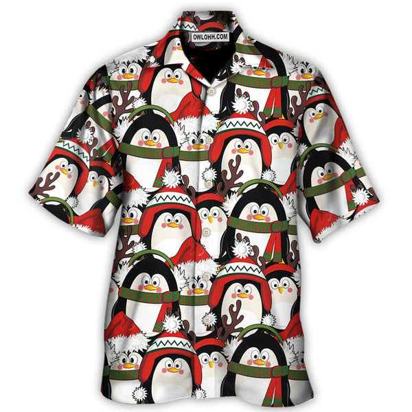 Penguin Cute Style In Snow Hawaiian Shirt | HW3496