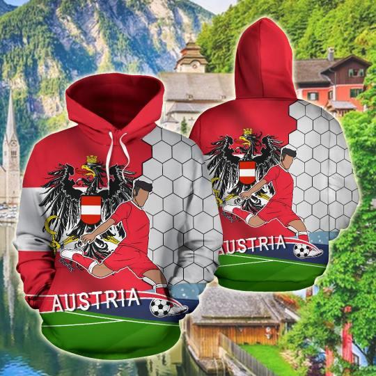 Austria Football 3D All Over Print | Adult | HP3231