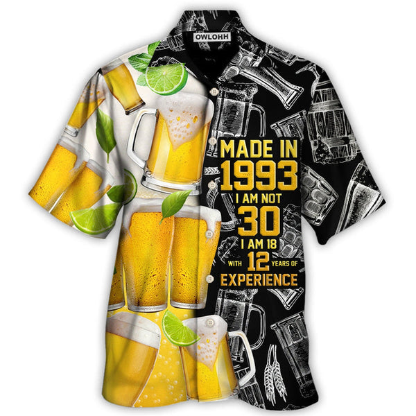 Beer Drinking Beer So Cool Made In 1993 Hawaiian Shirt | HW3433