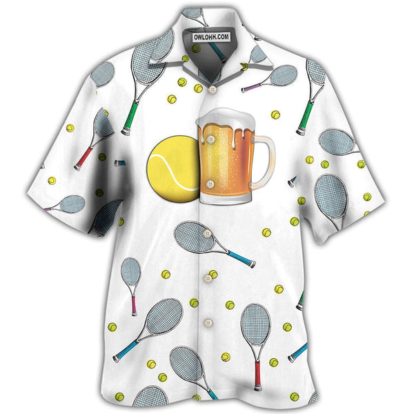 Beer I Like Beer And Tennis And Maybe 3 People Hawaiian Shirt | HW3424